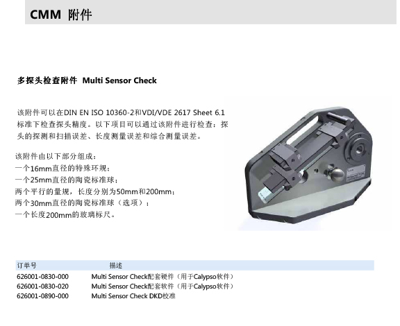 ZEISS 高品質 德國原裝進口 M3探針目錄-64